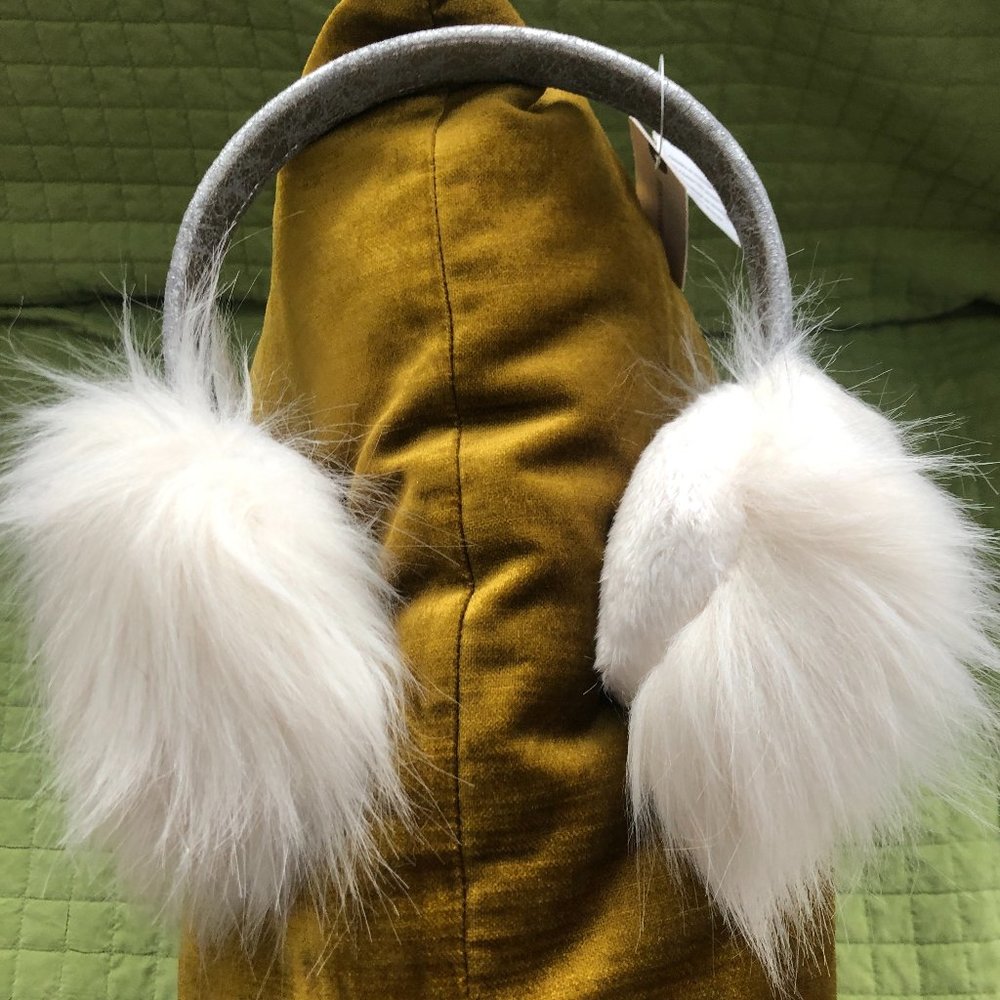 Anthropologie Faux Fur Earmuffs